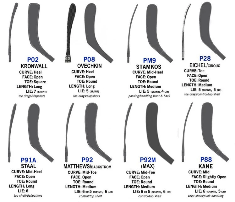 Senior Size Supper Light Weight 375g 100% Carbon Fiber Ice Hockey Stick