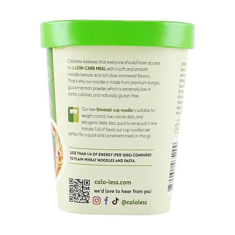 Keto Diet Konjac Food Chicken Flavor Shirataki Noodles Rich in Fiber For Weight Lose No Fat No Sodium