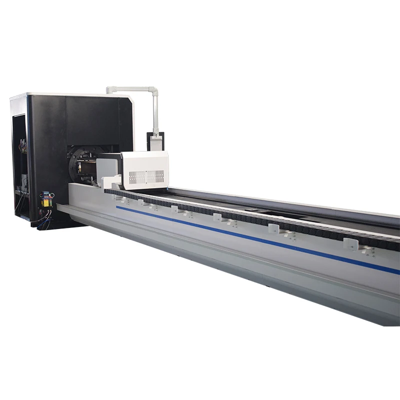 laser metal pipe cutting machine 2000W metal tube 6m CNC lazer cutter machine 6000*220mm