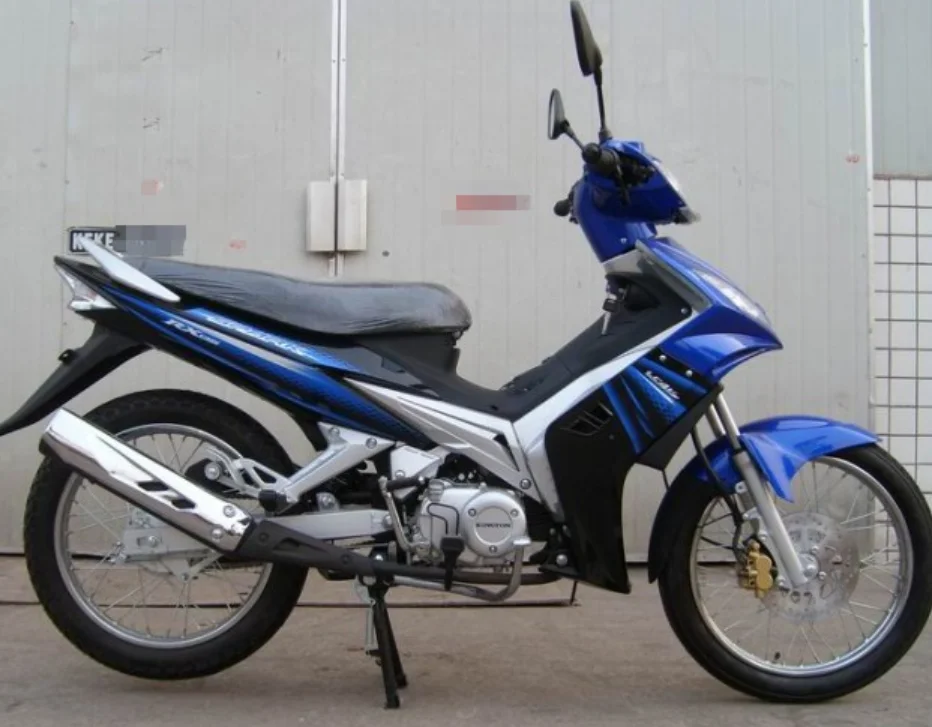 Cheap import four stroke motorcycles 110cc 125CC cub motorcycles motor bike cheap for sale Africa South America  Peru