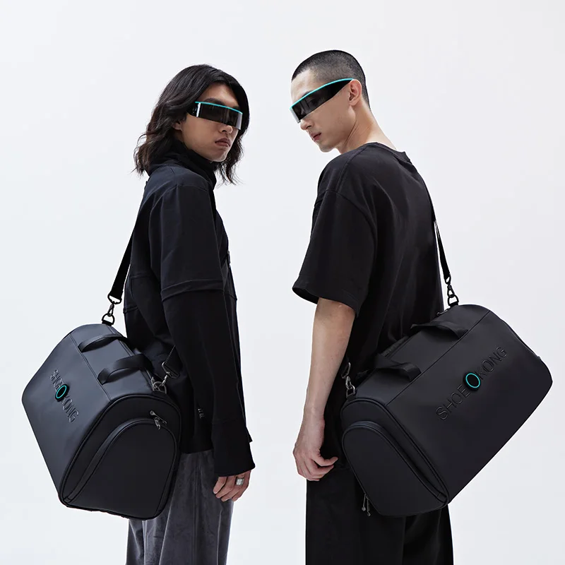 Unisex Sports Bag 21L Ultra Large Capacity 5 Waterproof Fabric IFF Disinfection Air Purification Bucket Zipper Leather Branded