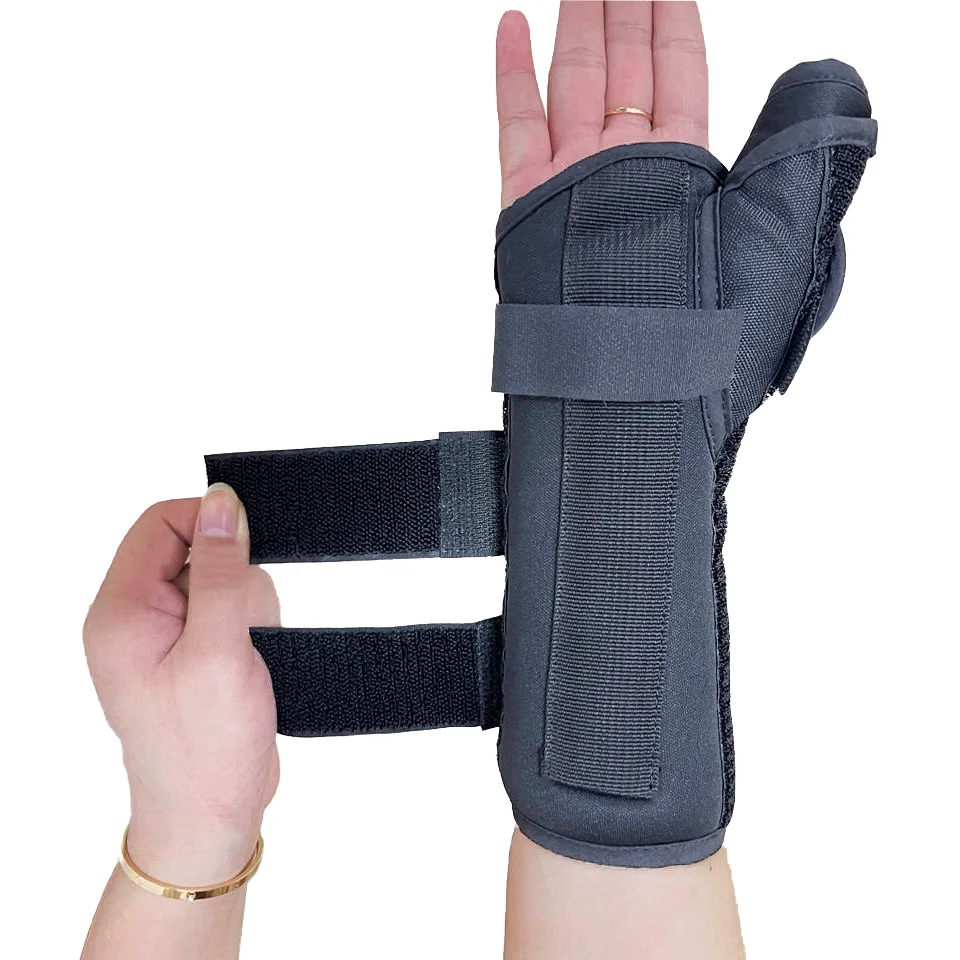 Wrist Brace Aluminum Medical Orthopedic Thumb Strong Support Hand Wrist Splint Brace with Metal Splint for Carpal Tunnel
