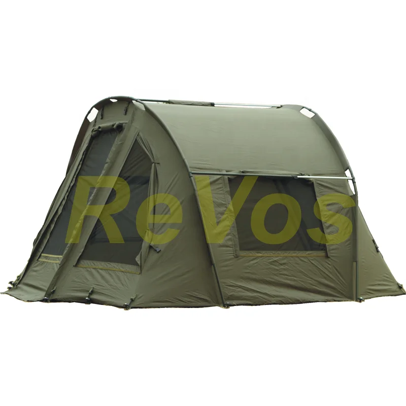 ReVos Tunnel Design Carp Fishing Bivvy Hot Selling Fishing Tents for 2 Men