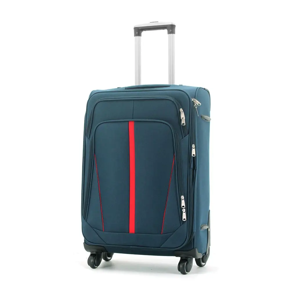 3 pcs and 4 pcs Soft eva travel luggage boarding suitcase Side Eva trolley bag set