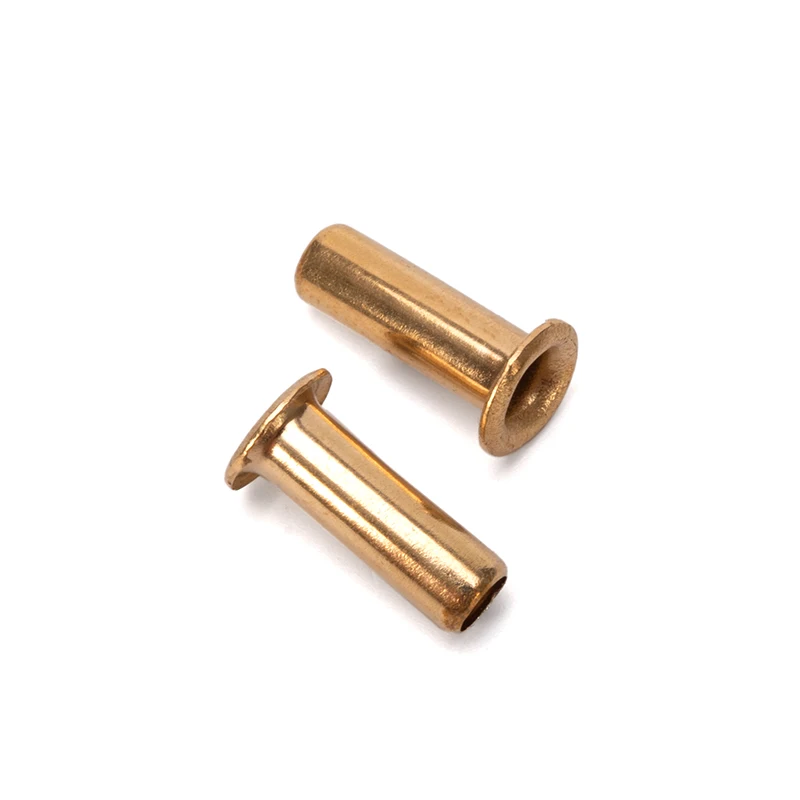 China Wholesale High Quality Copper Brass Rivets Manufacturer Accept Customization