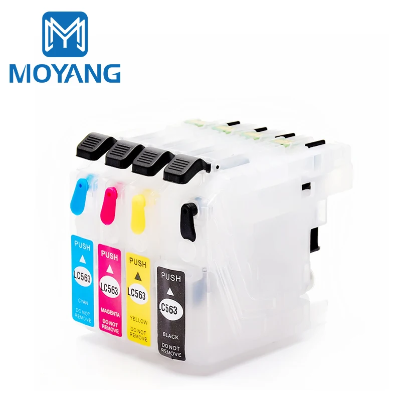 MoYang REFILL CARTRIDGE Compatible for MFC-J2310 J2510 J3520 J3720 mark LC 563 Bulk Buy