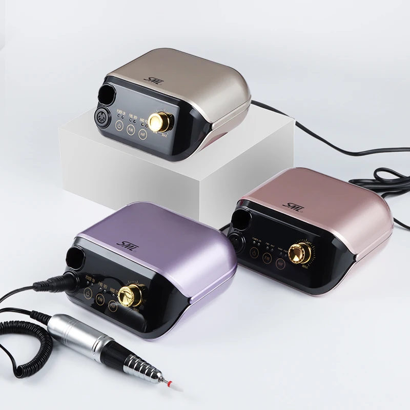 SML 2022 Factory Outlet Nail Drill Machine Low Noise Nail Drill Tool Touch Switch 35000rpm electronic Nail Drill