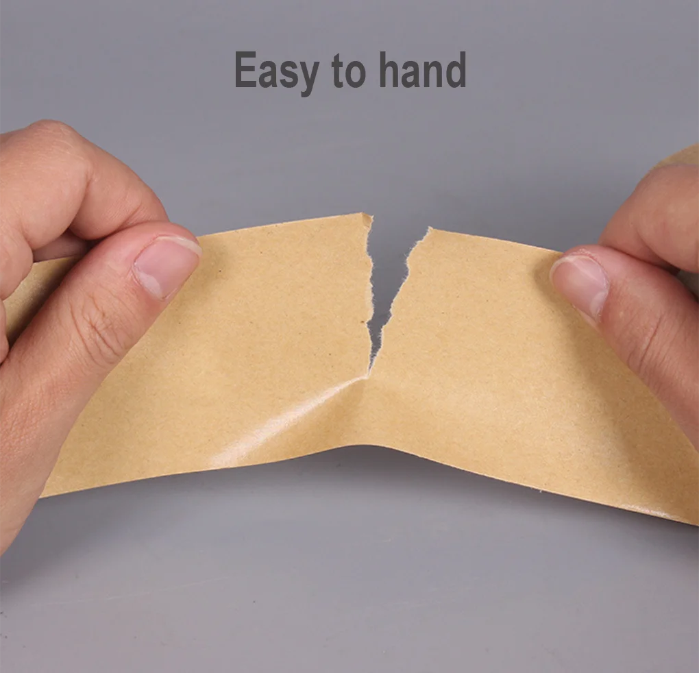 Thicker ECO Friendly Kraft Paper Tape with Strong Self Adhesive Carton Packing tape