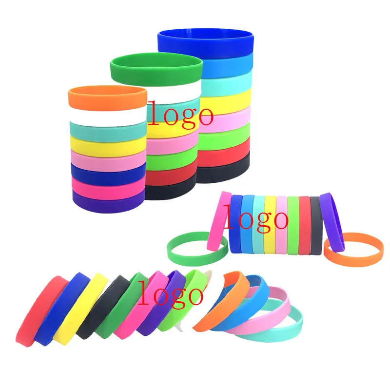 Professional Manufacturer Silicone Rubber Bracelet Wholesale Silicone Bracelet Wristband Printing Custom Silicone Bracelet