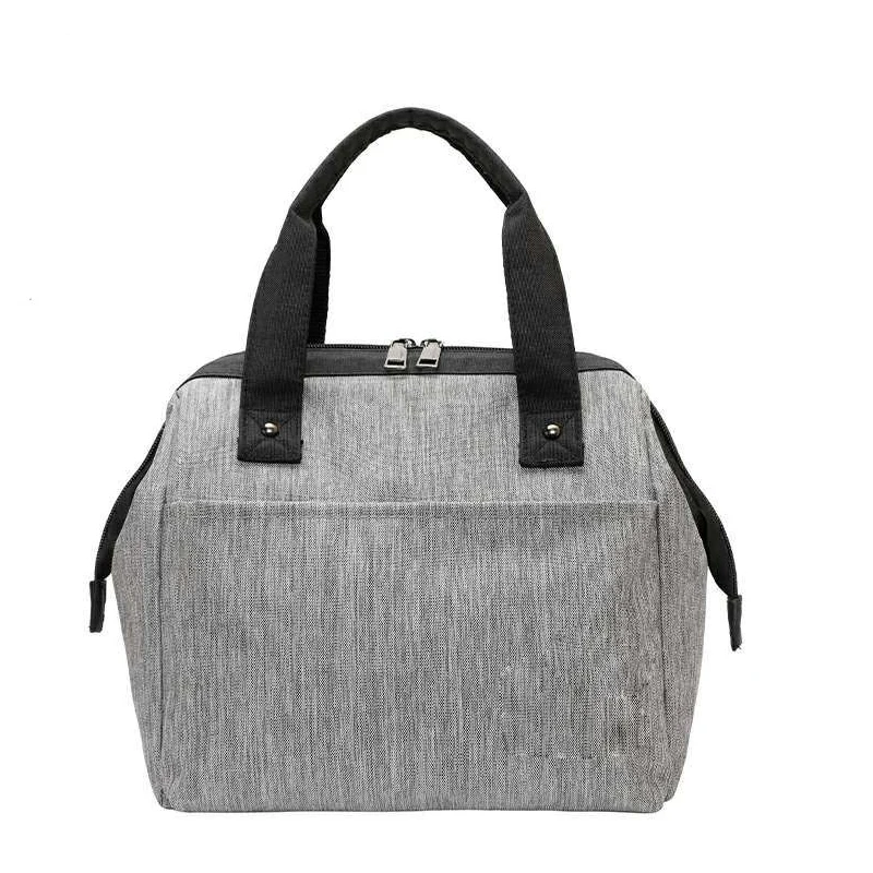 Large Capacity Manufacturer Fashionable Insulation Thickened Thermal Insulation  Cotton EVA Layer Lunch Cooler Bags