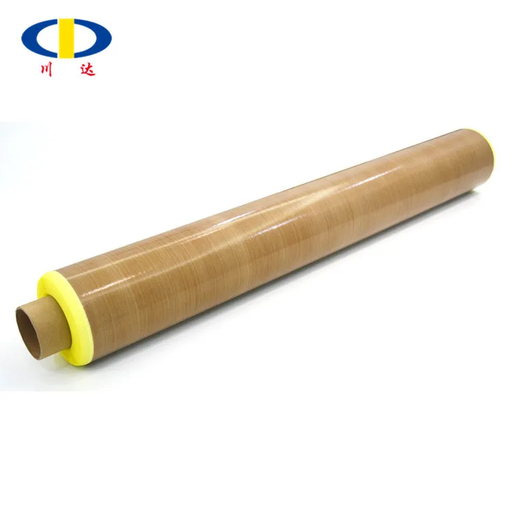 Customized Size Professional Pure Self Adhesive Tefloning  Fabric Sheet 0.13mm Ptfe Adhesive Tape