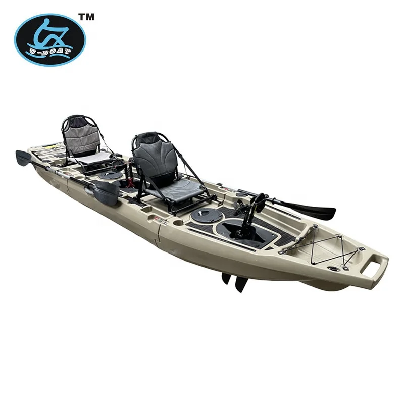 2024 U-boat Wholesale detachable foot pedal drive fishing kayak racing boat motor electric canoe for sale