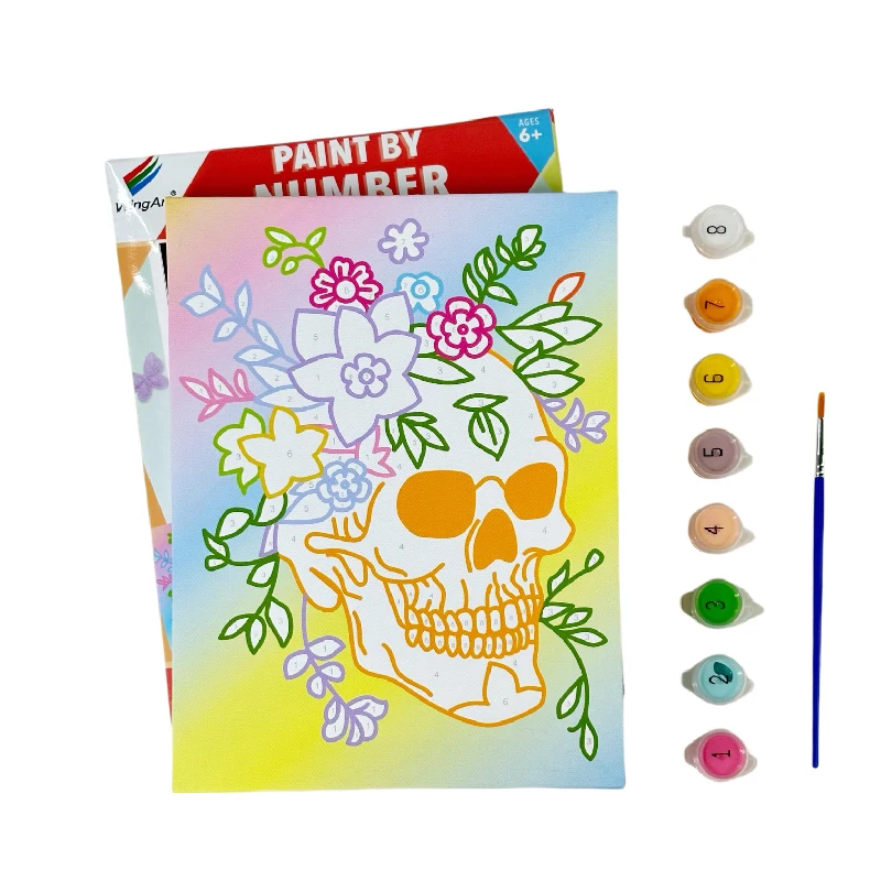 New Arrival DIY Kit de Pintura Digital Oil Painting by Numbers Set Canvas kits for Adult and Kids