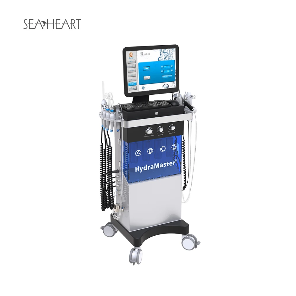10 in 1 Hydra Dermabrasion Multifunctional Beauty Crystal Microdermabrasion Machine