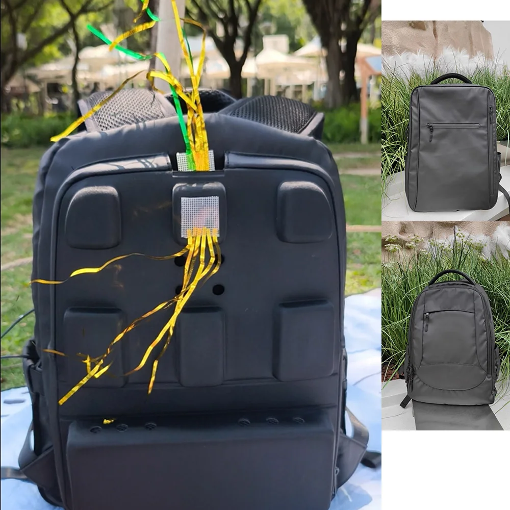 Durable Anti Theft Business Travel Laptop Backpack with Cooling Fan College School Computer Bag Fits 15.6 Inch Notebook