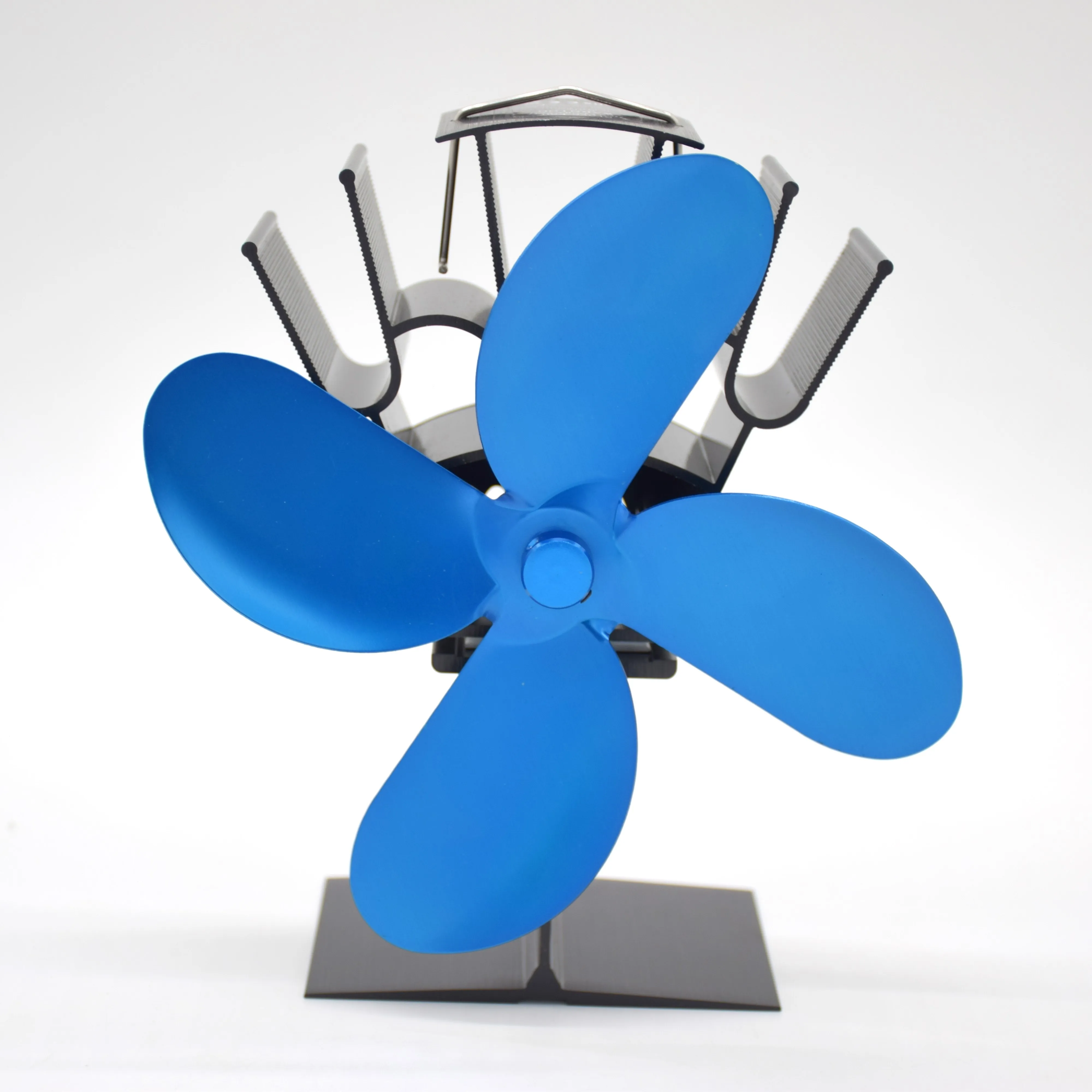 Easy Installation Thermoelectric Handheld Radiator Fireplace Heat Powered Wood Stove With Fan