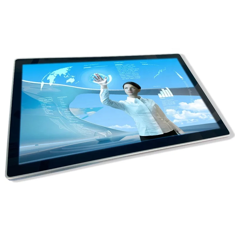 Lcd Monitor with VGA/USB Input Digital Sign Board New Screen Led Indoor Led Video Wall Indoor 13 Months Promotion 32 Inch Black