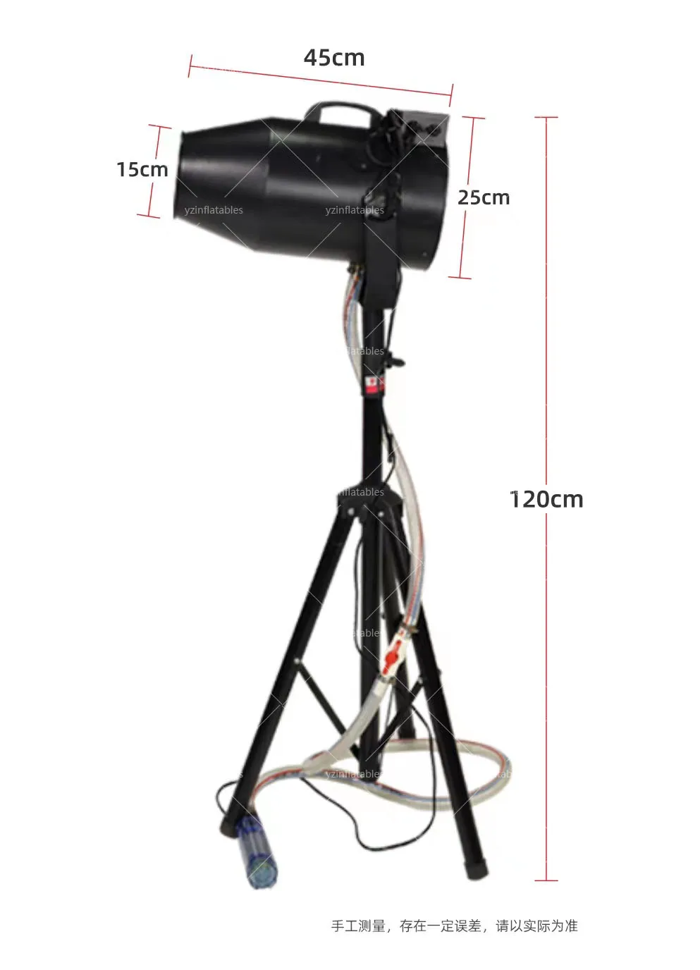 Hot Selling 1000W Jet Foam Machine for Night Club or Party Pool Cannon Spray Foam for kids play