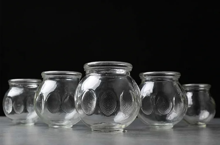 PZ Health Glass Cupping Therapy Set Vacuum Cupping Cups Chinese Color Box Ce Massage Medical Device Suction Cup Hijama Glass Cu