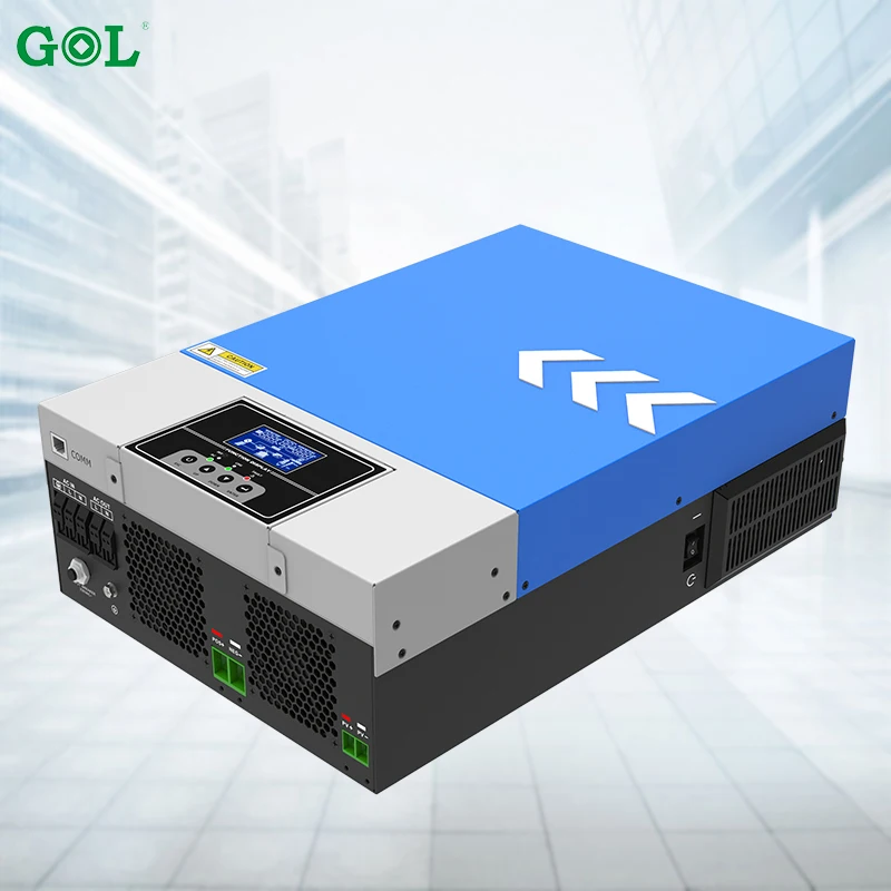 Removable Display Battery Less Mppt  Hibrid high Frequency Solar Inverter 2kw 5kw 10kw Off Grid Hybrid Solar Inverters