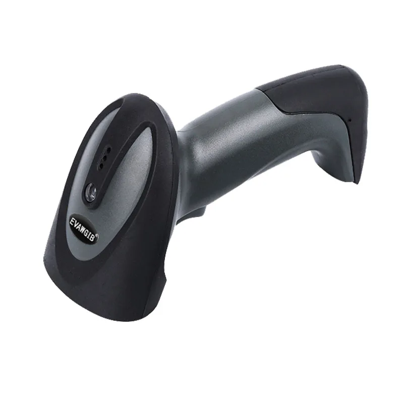 EVAWGIB Wireless Barcode Scanner Laser Barcode Reader 1D  Handheld Bar Code Scanner