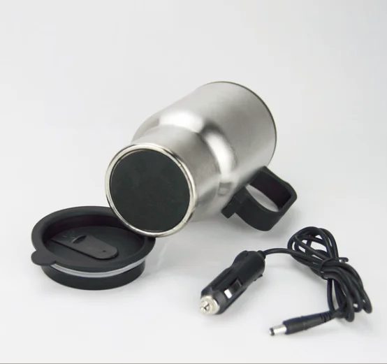 Promotion Gift 16oz Stainless Steel Electric Heated Thermo Mug For Car