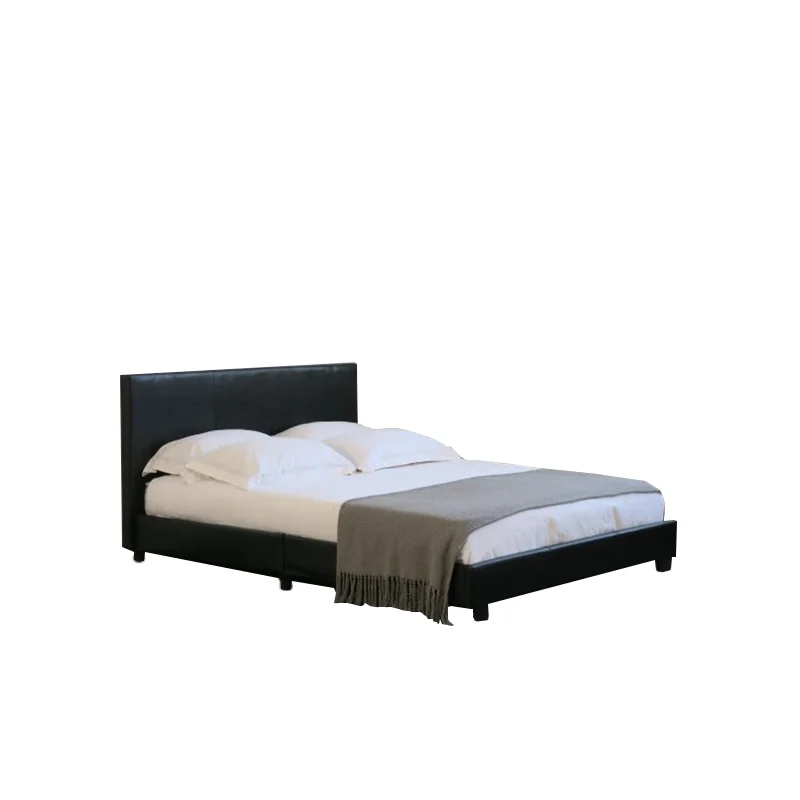 Hot sale New Design Headboard Bed Synthetic Leather Adult Single Bedroomsets Leather bed
