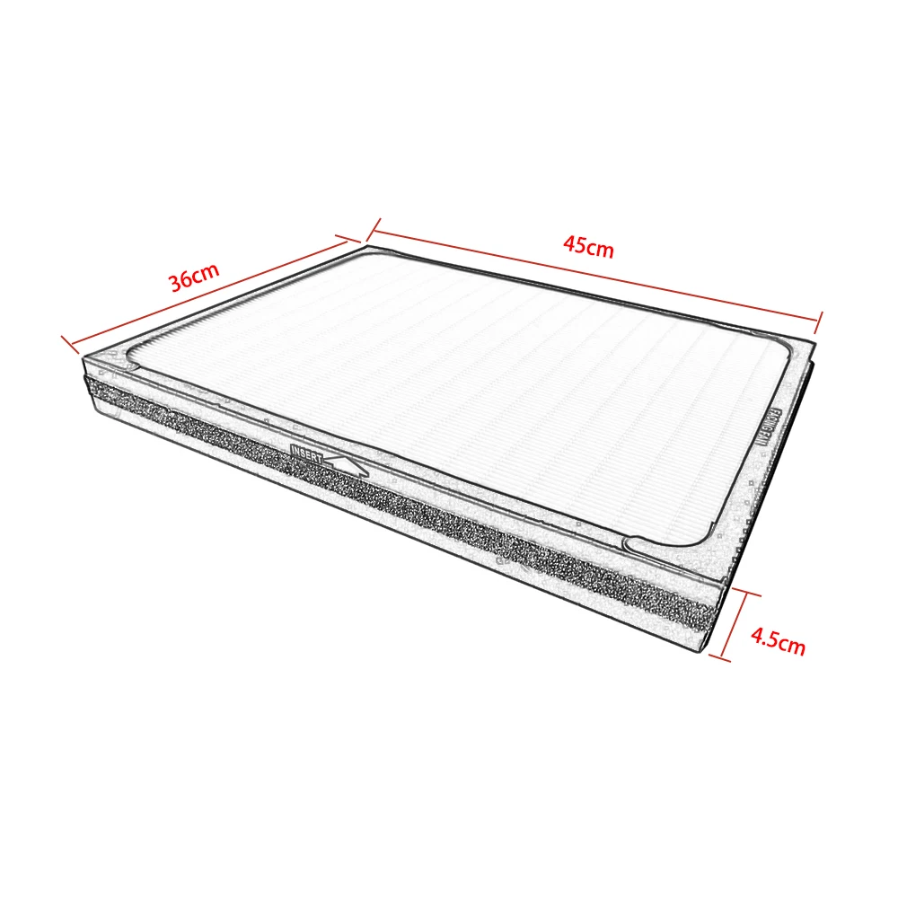 High Quality Replacement HEPA Filter for Blueair 200 & 300 Series Air Purifier