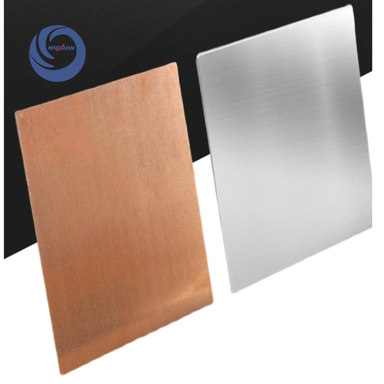 Copper-aluminum die-casting composite plate High quality composite cookware material copper clad metal material aluminum