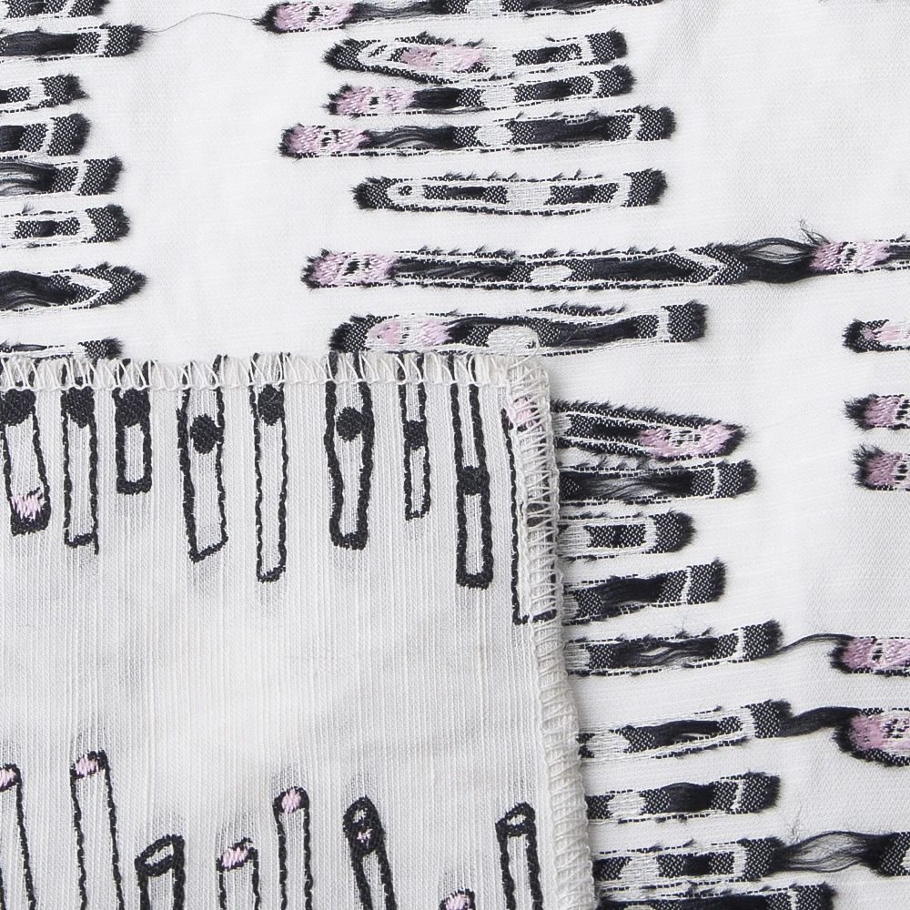 KEER China Factory Custom Anti-Static Woven Yarn Dyed Brocade Jacquard Satin Fabric for Sale