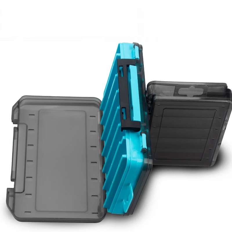 Rikimaru двухсторонняя рыболовная приманка жесткий ящик для хранения приманки пластиковые коробки 19 см 188 г