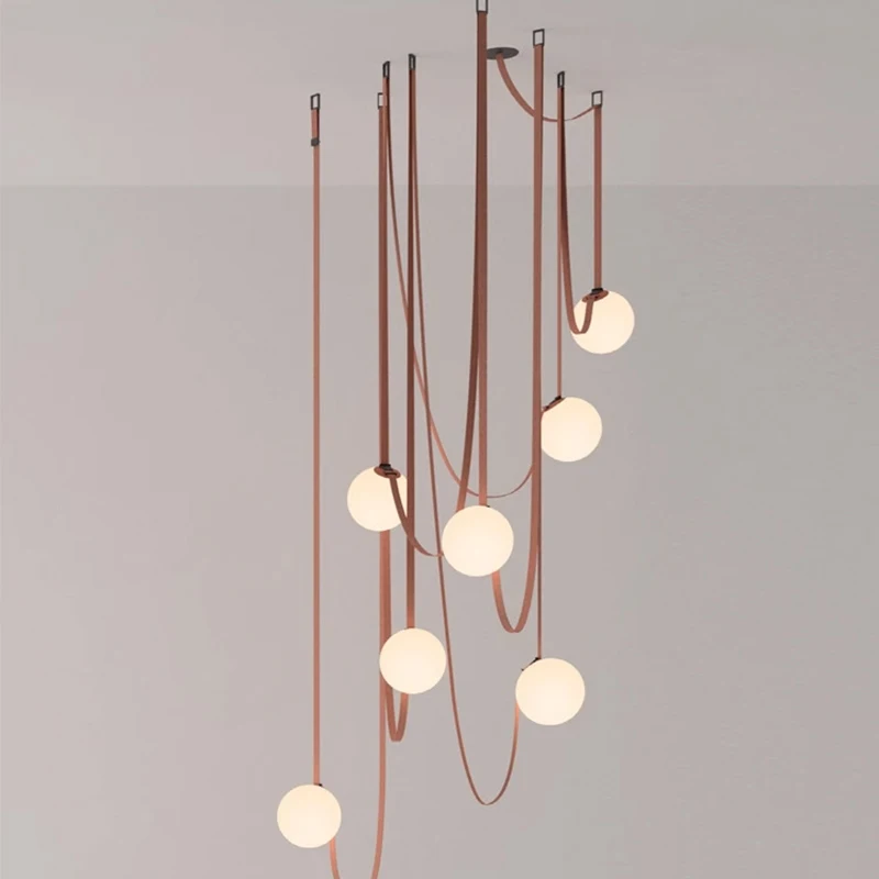 Vandolite living room belt track light movablel led belt lamp woven track lighting system for dining room