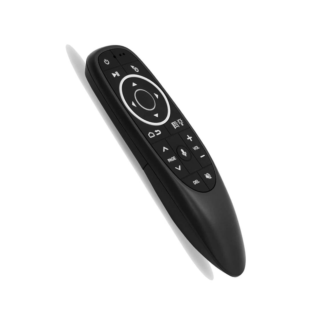 RK New Arrival G10s Pro Air Mouse 6 Axis Gyroscope White Backlit IR Leanning Voice 2.4GHz Wireless USB Receiver for Android TV B