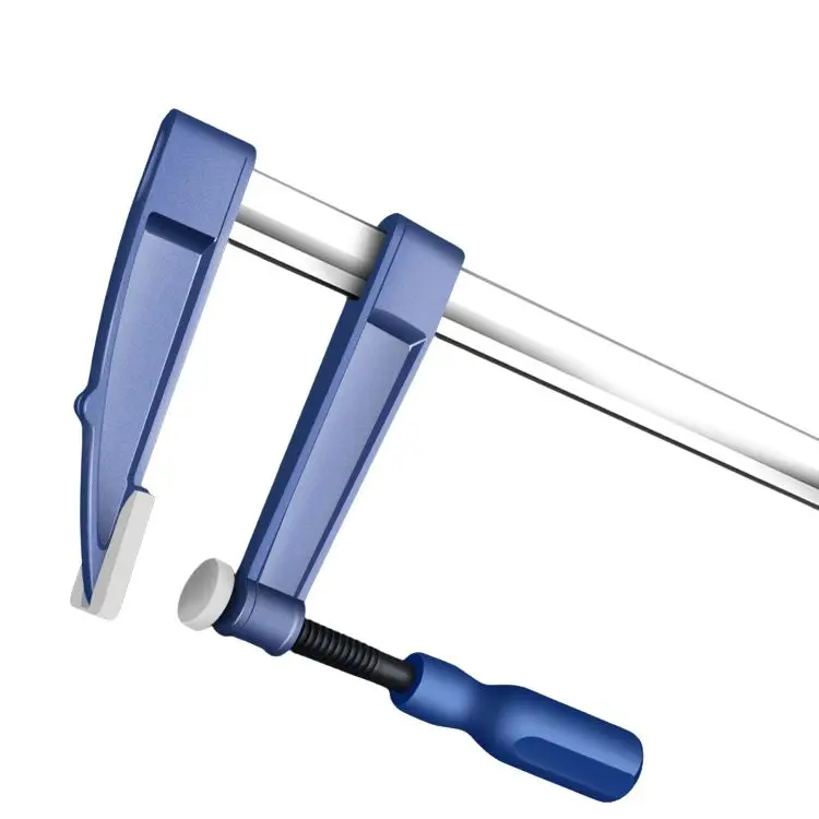 TIN KONG 24/36 Inch Aluminum F Clamp Bar Heavy Holder Grip Quick Release Parallel Wool Clamps T Bar Clamps for DIY Woodworking Hand Tool