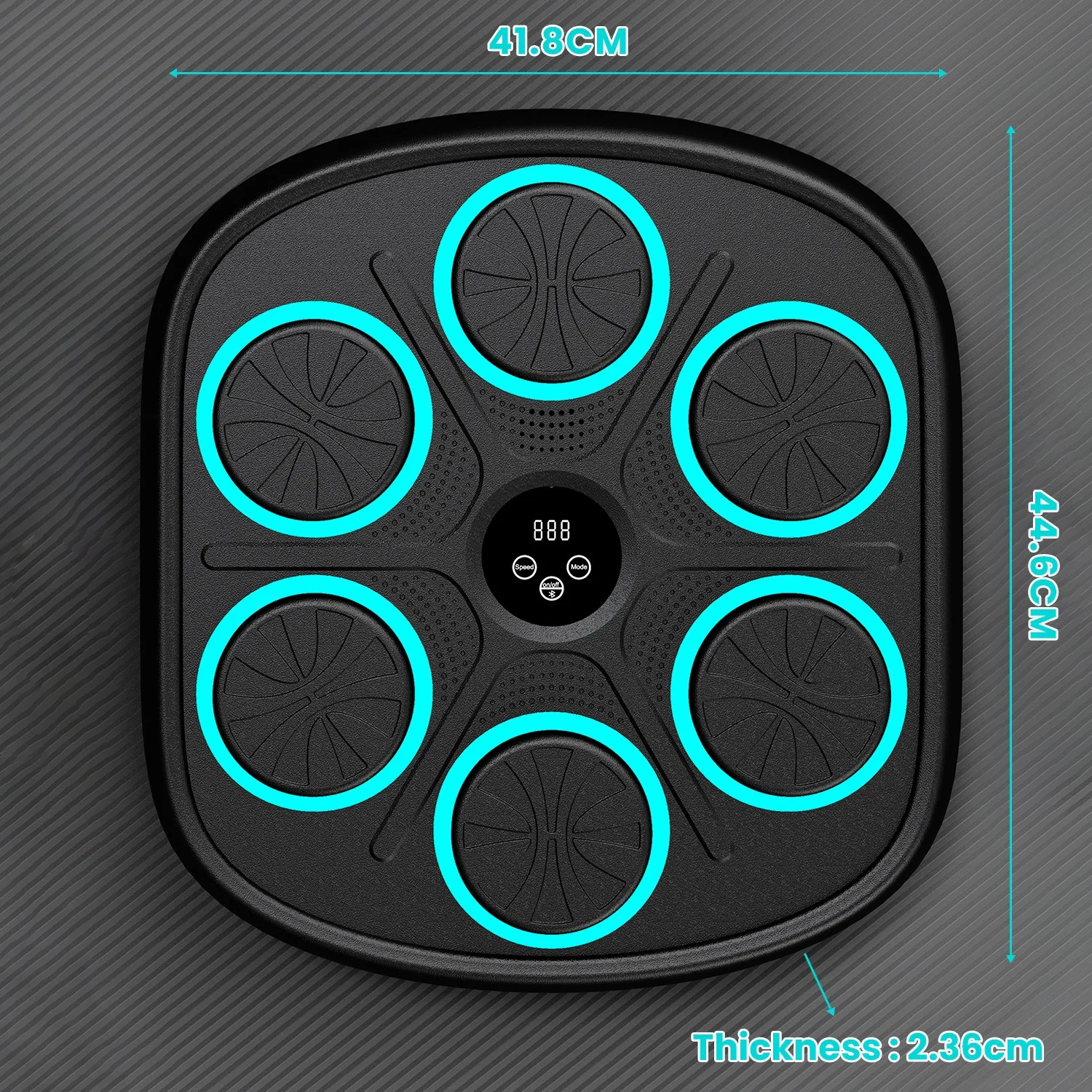 Boxing Training Punching Equipment Wall Mounted Kick Punching Smart Boxing Target Workout Electronic Music Boxing Machine