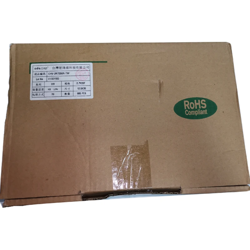 Оригинальные наушники супер конденсатор с алюминиевой крышкой 3V 3.3F Тип Намотки фарадный конденсатор с алюминиевой крышкой 3V 3.3F CXP-3R0335R-TW 8*20