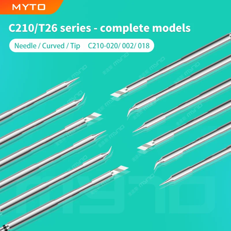 Myto Factory Direct Replacement for JBC Soldering Iron Tip C210-020 Needle Series