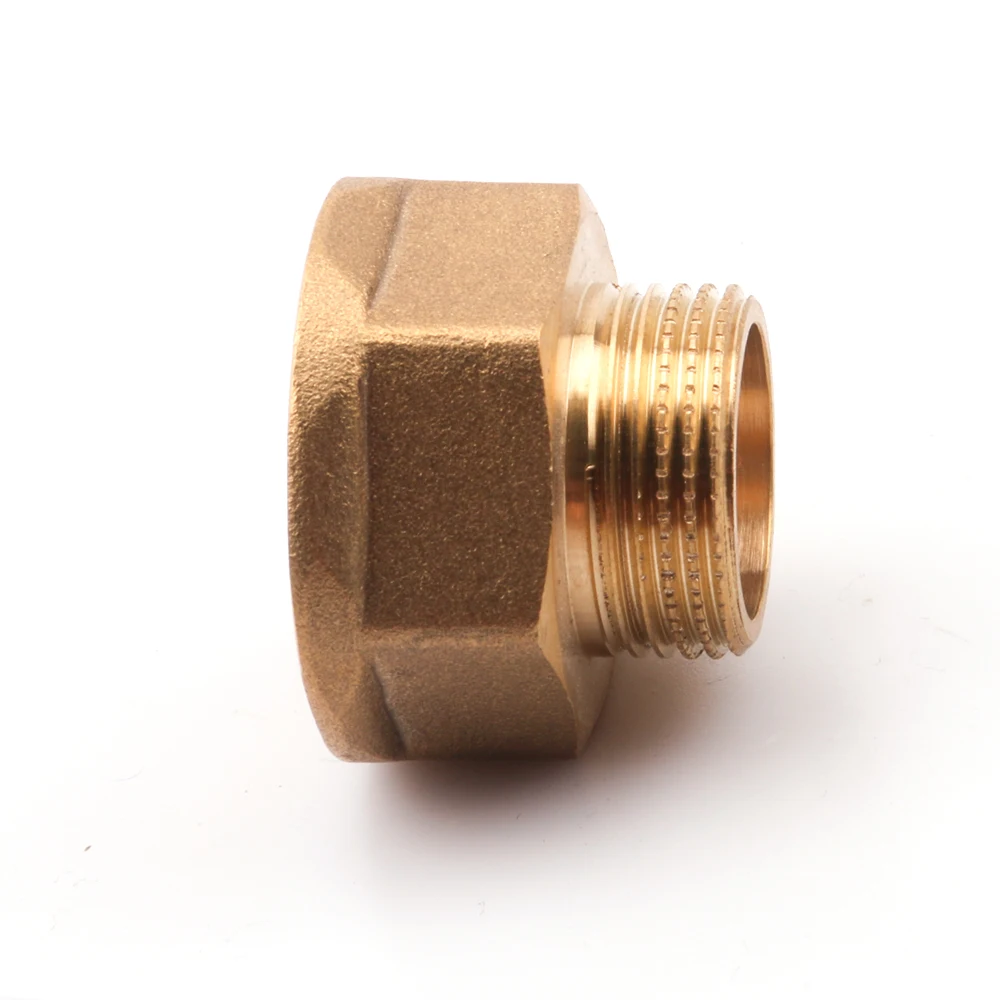 Professional Manufacturer Brass Pipe Fitting Brass Pipe with Fitting Female Threaded 1/2 inch Fitting for water meter Parts