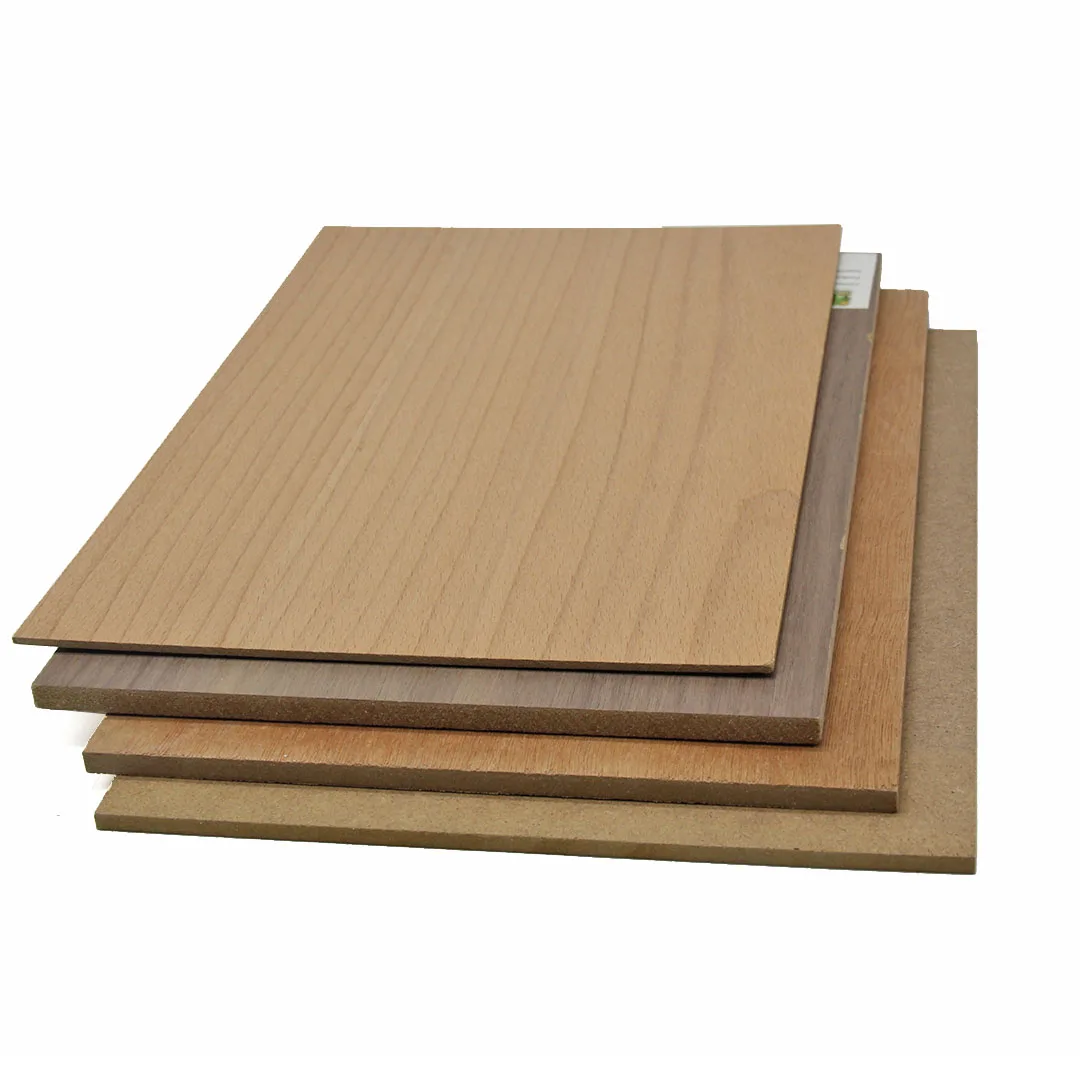 JUANA Cheap Price 15mm 16mm 18mm Wood Grain MDF HDF Melamine Boards For Furniture