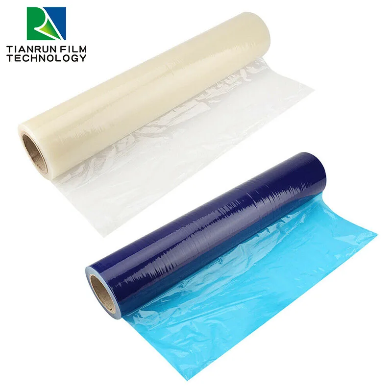 60 micron self adhesive temporary protective film carpet cover protector roll
