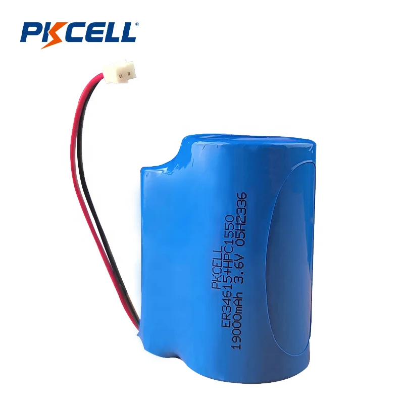 2ER34615+HPC1550 lithium super capacitor batteries lisocl2 pack battery for oil drilling