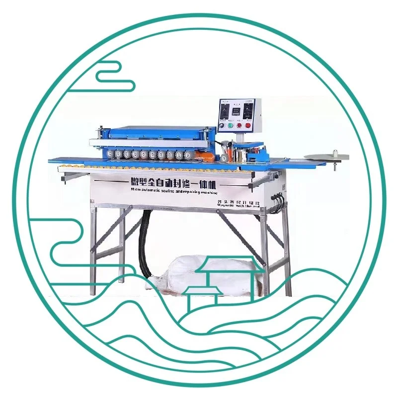 edge sealing machine Easy control long  life automatic high speed mdf small edge banding machine for straight and curve