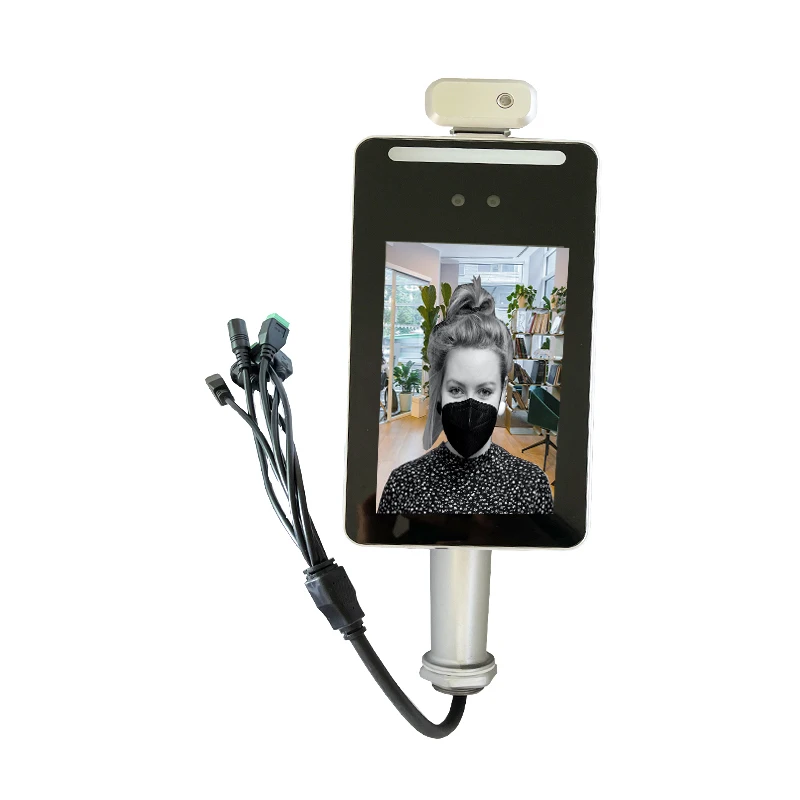 intelligent access control facial attendance system biometric face recognition software optical sensor time recording device