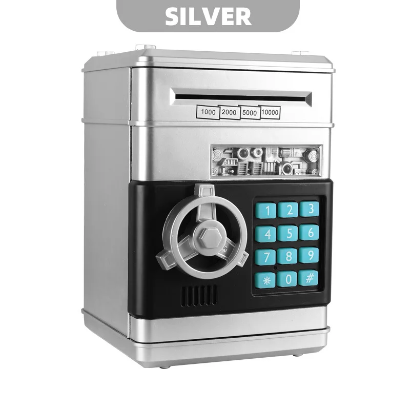 High Quality Smart Piggy Bank Cash Coin Can ATM Bank Electronic Coin Money Bank for gift