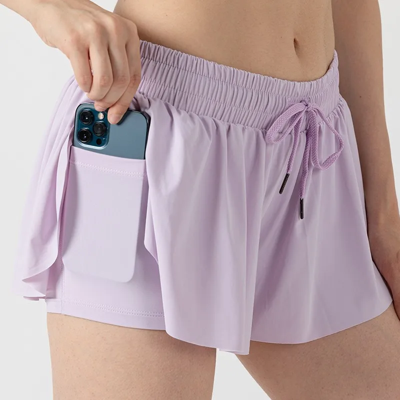 Girls Athletic Shorts Quick Dry Running Shorts for Kids Teen Girls Active Sports Track Shorts