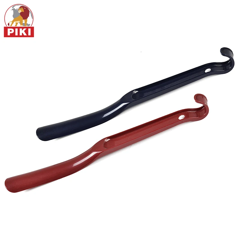 Manufacturer Supplier Men Women Seniors Long Handled Flexible Plastic Slip Shoe Horn