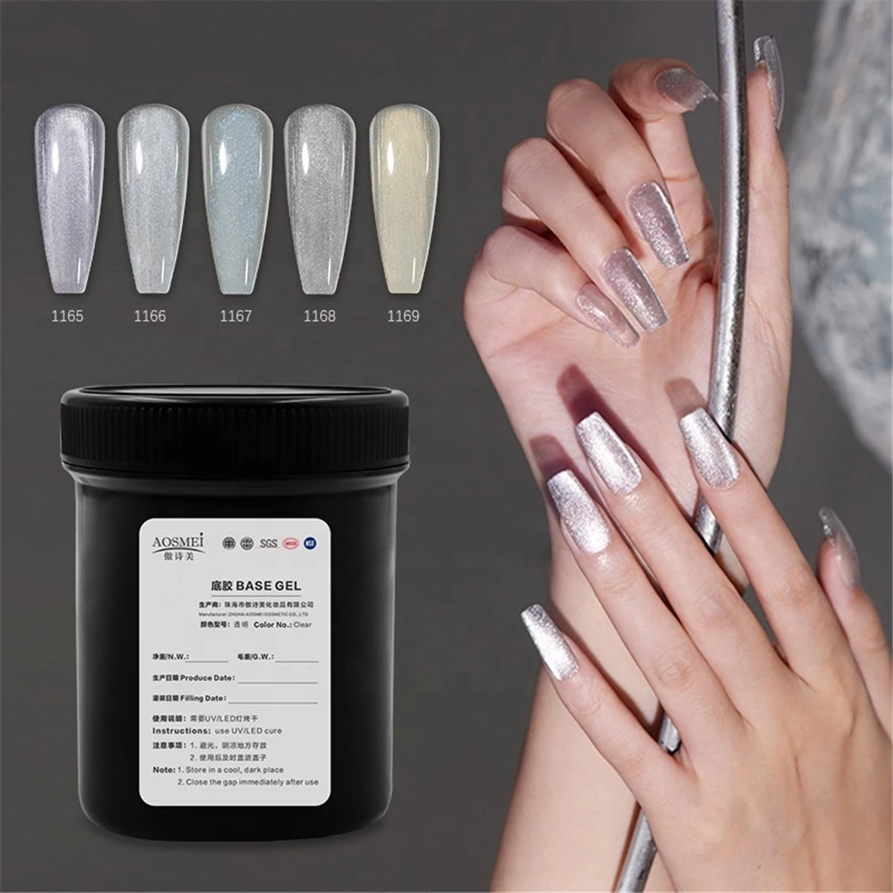 Private Label OEM ODM UV Gel Nail Polish Set Resin Material LED Lamp Source Cat Eye Model Free Sample At-Home Color Gel Factory