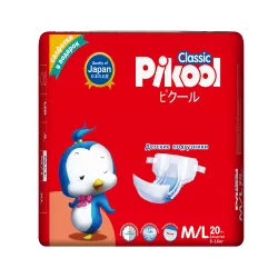 Disposable PIKOOL Baby Diaper Breathable Baby Diapers  Manufacturer in Fujian MEGASOFT