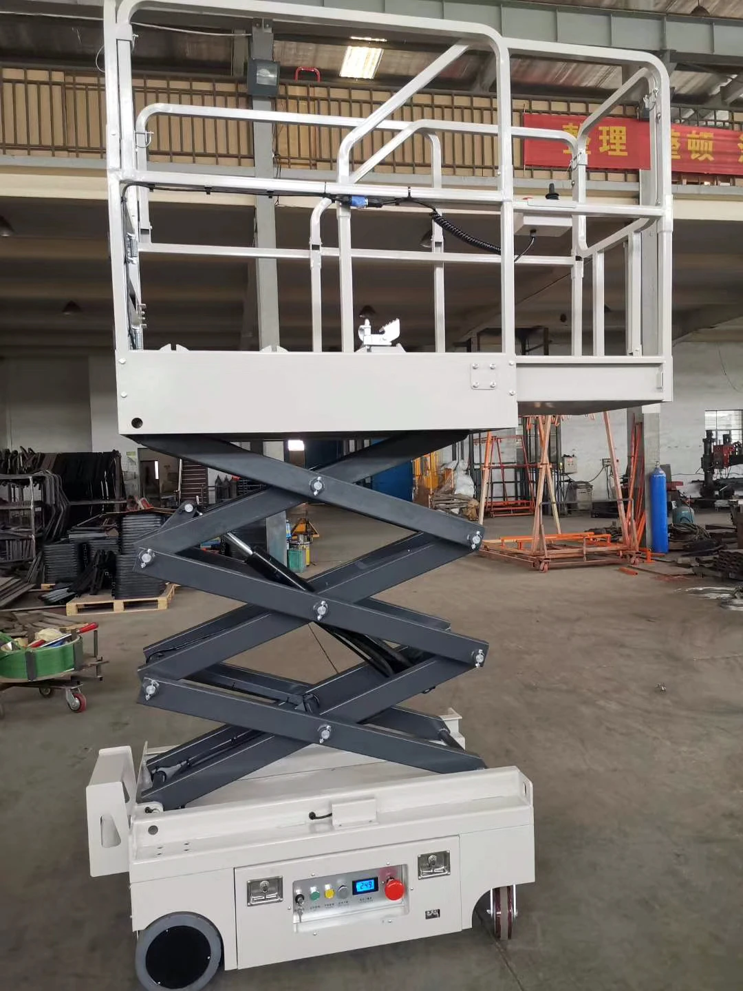 hydraulic fork lifter mini electric scissor lift platform portable lifter