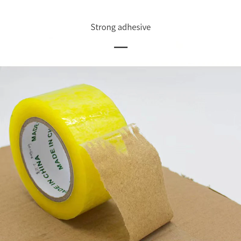 Customized Transparent Tape Bopp Packing Packaging Strong Sealing Tape Specials Wholesale
